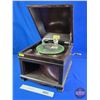 Image 1 : The Mandel Wooden Cabinet Countertop Phonograph