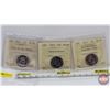 Image 1 : Canada Twenty Five Cent (3):  ~ 2013 Life in the North (ICCS Cert #MS-66) ~ 2013 Secord; Colour (ICC