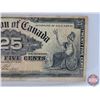 Image 3 : Canada Twenty Five Cent 1900 "Shinplaster" : Boville (See Pics for Varieties, Conditions, Serial Num