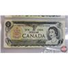 Image 2 : Canada $1 Bills 1973 (3 *Replacement Notes) :  - Lawson/Bouey # *MZ7612026 - Lawson/Bouey # *NP65078