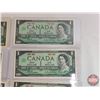 Image 4 : Canada $1 Bills 1967 Centennial (10) : Beattie/Rasminsky 1867  (See Pics for Varieties, Conditions,
