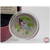 Image 2 : RCM 2012 : 25-Cent Coloured Coin : Rose-Breasted Grosbeak (COA #5621) (SEE PICS!)  (Listing & Descri