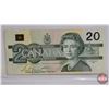 Image 2 : Canada Bills (3) :  - 1991 $20 Bill : Bonin/Thiessen #ESN0103537 - 1988 $50 Bill : Knight/Dodge #FMA