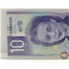 Image 2 : Canada $10 Bill 2018 : Wilkins/Poloz #FFA7412156 (CCCS Cert : AU-50 Almost Uncirculated)  (See Pics 