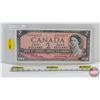 Image 1 : Canada $2 Bill 1954 *Replacement : Beattie/Rasminsky # *BB1644157 (See Pics for Varieties, Condition