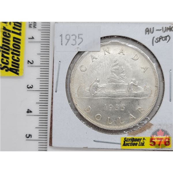 Canada Dollar 1935 (SEE PICS!)  (Listing & Descriptions are a GUIDE ONLY and are subject to changes,