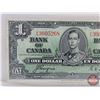 Image 2 : Bank of Canada $1 Bill 1937 : Coyne/Towers #KN3005268 (See Pics for Varieties, Conditions, Serial Nu