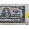 Image 3 : Bank of Canada $10 Bill 1937 : Gordon/Towers #OD3213759 (See Pics for Varieties, Conditions, Serial 
