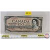 Image 1 : Canada $100 Bill 1954 : Beattie/Rasminsky #BJ0769997 (See Pics for Varieties, Conditions, Serial Num