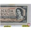 Image 3 : Canada $100 Bill 1954 : Beattie/Rasminsky #BJ0769997 (See Pics for Varieties, Conditions, Serial Num