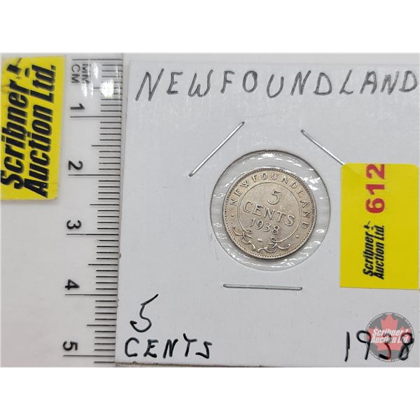 Newfoundland Five Cent 1938 (SEE PICS!)  (Listing & Descriptions are a GUIDE ONLY and are subject to