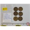 Image 1 : Canada Five Cent 1943 Tombac (6 Coins) (SEE PICS!)  (Listing & Descriptions are a GUIDE ONLY and are
