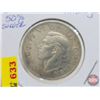 Image 2 : United Kingdom 2 Shillings : George VI (Composition Silver .500) (SEE PICS!) (Non-Magnetic) (Listing