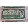 Image 3 : Canada $1 Bills (3): - 1954 : Beattie/Coyne #DN0717715 - 1967 : Beattie/Rasminsky # 1867 1967 - 1973
