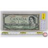 Image 1 : Canada $1 Bill 1954DF "Devils Face" : Beattie/Coyne #SA8933409 (See Pics for Varieties, Conditions, 