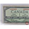 Image 3 : Canada $1 Bill 1954DF "Devils Face" : Beattie/Coyne #SA8933409 (See Pics for Varieties, Conditions, 