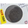 Image 2 : Bank of Upper Canada 1852 : Bank Token : One Half Penny (SEE PICS!)  (Listing & Descriptions are a G
