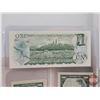 Image 10 : Canada One Dollar Bills (4): - 1937 Coyne/Towers #ZM9285667 - 1954 Lawson/Bouey #AI7426745 - 1967 Be