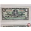 Image 2 : Bank of Canada $1 Bills 1937 (2 Consecutive) : Coyne/Towers #AN5970693-694 (See Pics for Varieties, 
