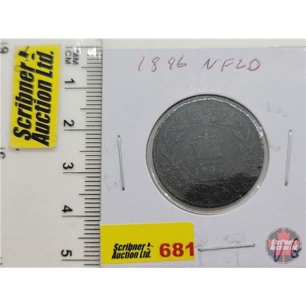Newfoundland One Cent 1896 (SEE PICS!)  (Listing & Descriptions are a GUIDE ONLY and are subject to 
