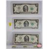 Image 1 : USA $2 Bills 2017 (3 Consecutive) : #L35889490-491-492  (See Pics for Varieties, Conditions, Serial 