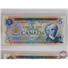 Image 2 : Canada $5 Bills 1972 (2 Consecutive) : Lawson/Bouey #SE5840562 (See Pics for Varieties, Conditions, 