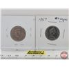 Image 2 : Canada Five Cent (2) : 1950; 1967 (SEE PICS!)  (Listing & Descriptions are a GUIDE ONLY and are subj