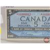 Image 2 : Canada $5 Bill 1954 * Replacement : Beattie/Rasminsky # *VS0399912 (See Pics for Varieties, Conditio