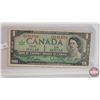Image 2 : Canada $1 Bills 1967 (3): (Including One Replacement)  - Beattie/Rasminsky # *BM1414556 - Beattie/Ra