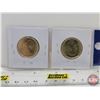 Image 2 : Canada Loonies 2025 (2) Color ; Non-Colored (SEE PICS!)  (Listing & Descriptions are a GUIDE ONLY an