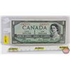Image 1 : Canada $1 Bill 1954DF "Devils Face" : Coyne/Towers #CA0428575 (See Pics for Varieties, Conditions, S