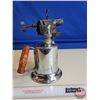 Image 3 : Clayton & Lambert Blow Torch (Nickel Plated) (Pat. 1921) (Measures : 11-1/2"H)