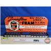 Image 1 : FRAM Oil Filter Lines Store Display Rack : c. 1949 (Measures : 7-1/2"H x 20"W x 3-1/2"D)