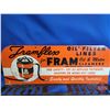Image 3 : FRAM Oil Filter Lines Store Display Rack : c. 1949 (Measures : 7-1/2"H x 20"W x 3-1/2"D)