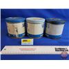 Image 2 : Tobacco Tins (3) : WINGS  (Measures : 4-1/4"H x 4-1/4"Dia)