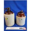Image 1 : Shoulder Jug & Pickle Crock (Jug Measures : 13"H)