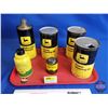 Image 2 : Vintage John Deere Tin Group (6) : - Gasket Maker (Partial Full) - Multi Luber (Full) - Oil Cans (3)