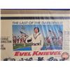 Image 2 : Evel Knievel Movie Poster  (Measures : 12"H x 18"W)