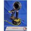 Image 1 : Candlestick Phone : Kellogg (Measures : 11"H)