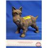 Image 1 : Cast Iron Scotty Dog Doorstop  (Measures : 6-1/2"H x 8"W x 4-1/4"D)