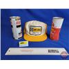 Image 2 : Snowmobile Collector Combo (3) : Ski-doo Cap; CO-OP Snowmobile Oil (Full); Graphspeed Snowmobile Oil