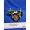 Image 2 : Diecast Toy Tractor w/Driver : Arcade Toys (Measures : 4-1/2"H x 4-1/2"W x 7-1/2"L)