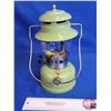 Image 2 : Coleman Lantern : Light Green (Measures : 12"H)