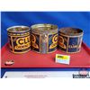 Image 2 : Tobacco Tins (3) : CLUB  (Largest Measures : 4-1/4"H)