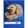 Image 2 : Taxidermy Mount : Badger  (Total Measurements : 13"H x 14"W x 17"L)