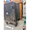 Image 2 : Antique Safe : J & J Taylor  (Measures : 29-1/2"H x 18-1/2"W x 18-1/2"D)