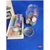 Image 2 : Automobile Collector Group :  - Jello Pogs (Large Variety) - Vintage Thermometer - Diecast Stutz Bla