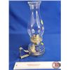 Image 3 : Coal Oil Lamp w/ Wall Bracket  (Total Height w/ Chimney Measures : 12-1/2"H)