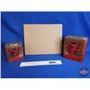 Image 2 : Metal Canisters (2) w/ Royal Arch Certificate