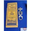 Image 3 : Coleman Iron No. 4-A w/ Original Box, Trivet, Pump, & Wrench (Box Measures : 7-1/2"H x 12"W x 4"D)